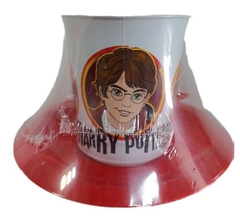 Set Harry Potter Taza + Plato + Cucharita Plástico Infantil 320 ml - Rojo (Mayorista)