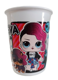Vasito LOL Surprise! Plástico Infantil 240 ml (Mayorista)