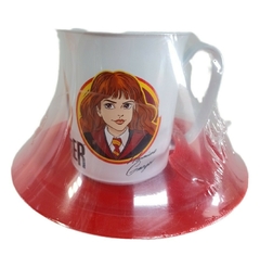 Set Harry Potter Taza + Plato + Cucharita Plástico Infantil 320 ml - Rojo en internet