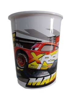 Vasito Cars Plástico Infantil 240 ml