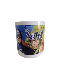Taza Avengers Plástica Infantil 320 ml - Iron Man Hulk Capitán América Thor en internet