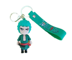 Llavero Roronoa Zoro de Silicona - One Piece