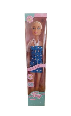 Muñeca Articulada Tiny Vestido Azul (Mayorista) - comprar online