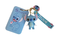 Stitch Porta Sube + Llavero de Silicona - Lilo & Stitch (Mayorista)
