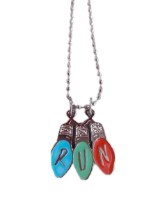Colgante Collar Luces Run Stranger Things