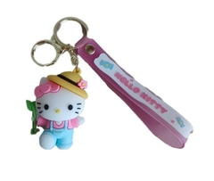 Llavero Hello Kitty Jardinera de Silicona (Mayorista)