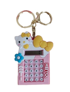 Llavero Hello Kitty Calculadora con Jueguito - (MAYORISTA)