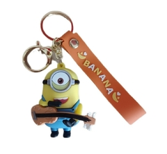 Llavero Stuart con Guitarra de Silicona - Los Minions - comprar online