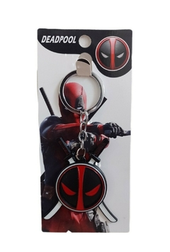 Llavero Deadpool Logo de Metal - (MAYORISTA) - comprar online