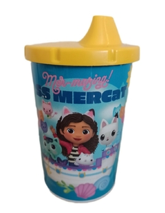 Vasito Gabby's Dollhouse con Tapa Tomadora 270 ml