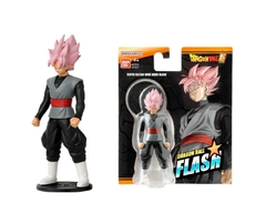 Figura Goku Super Saiyan Rose Goku Black 10 cms - Dragon Ball Flash Bandai