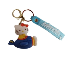 Llavero Hello Kitty en Avión de Silicona - (Mayorista)