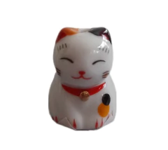 Porta Sahumerio Gatito de la Suerte de Cerámica - comprar online