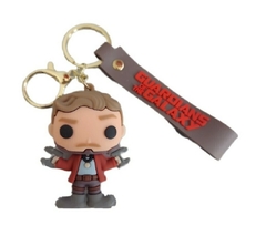 Llavero Star Lord de Silicona - Guardianes de la Galaxia - (MAYORISTA)