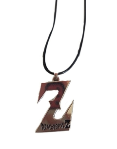 Colgante Collar Letra Z Dragon Ball de Metal - (MAYORISTA)