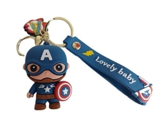 Llavero Capitán América de Silicona - Avengers - (MAYORISTA)