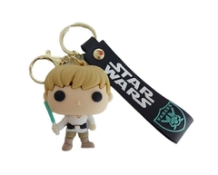 Llavero Luke Skywalker de Silicona - Star Wars - (MAYORISTA)