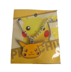 Colgante Collar Pikachu de Metal - Pokemon - (MAYORISTA)