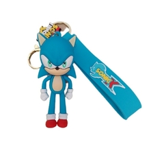 Llavero Sonic de Silicona - (MAYORISTA)