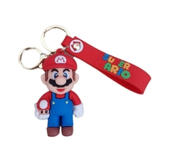Llavero Mario Bros con Honguito de Silicona - (MAYORISTA)