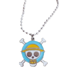 Colgante Collar One Piece Calavera de Metal