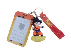 Goku Traje Naranja Oscuro Porta Sube + Llavero de Silicona - Dragon Ball en internet