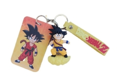 Goku Traje Naranja Claro Porta Sube + Llavero de Silicona - Dragon Ball - comprar online