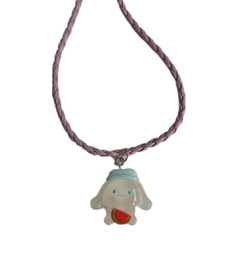 Colgante Collar Cinnamoroll con Sandía Brilla en la Oscuridad - Hello Kitty