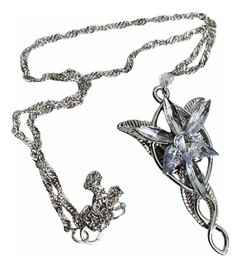 Colgante Collar Arwen Evenstar de Metal - El Señor de los Anillos - (MAYORISTA)