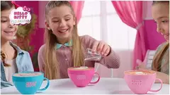 Squishy Hello Kitty Cocinera Taza Cappucino - Aye & Marcos Toys