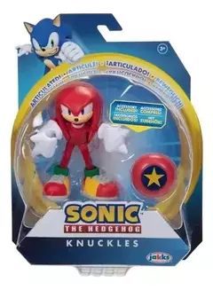 Muñeco Articulado Knuckles Nudillos con Accesorio - Original Jakks Pacific