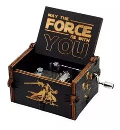 Cajita Musical Star Wars de Madera