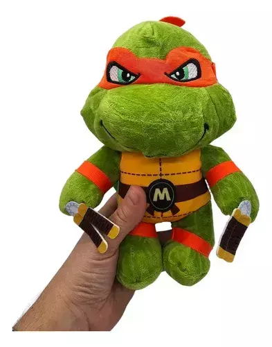 Peluche Miguel Ángel - Las Tortugas Ninjas