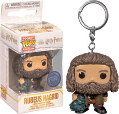 Funko Pop! Pocket Keychain Harry Potter Hagrid Holiday Navidad