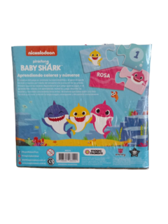 Puzzle Baby Shark Aprendiendo Números y Colores - Original - comprar online