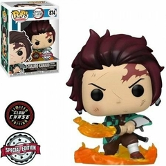 Funko Pop! Demon Slayer Tanjiro Kamado #874 Chase Glows in the dark - (MAYORISTA)