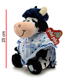 Peluche Vaca Folklórica Argentina Con Sonido 25 cms Original Phi Phi Toys - comprar online