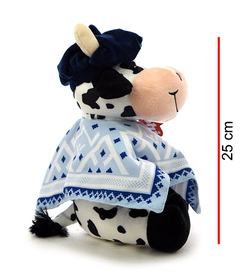 Peluche Vaca Folklórica Argentina Con Sonido 25 cms Original Phi Phi Toys en internet
