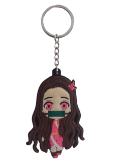 Llavero Nezuko Kamado de Goma - Demon Slayer