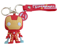 Llavero Iron Man Volando de Silicona - Avengers - (MAYORISTA)