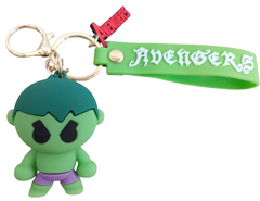 Llavero Hulk de Silicona - Avengers - (MAYORISTA)