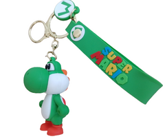 Llavero Yoshi Verde de Silicona - Mario Bros - (MAYORISTA) - comprar online