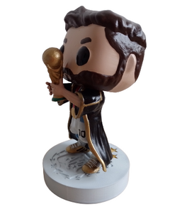 Muñeco Funko Pop Custom Lionel Messi con Capa Besht Mundial Qatar 2022 Fútbol - (MAYORISTA) en internet