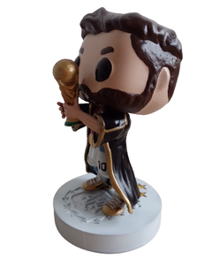 Muñeco Funko Pop Custom Lionel Messi con Capa Besht Mundial Qatar 2022 Fútbol en internet