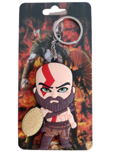 Llavero Kratos de Goma - God of War - (MAYORISTA) - comprar online