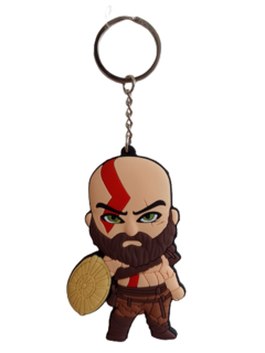 Llavero Kratos de Goma - God of War - (MAYORISTA)