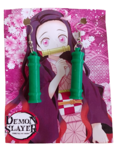 Aros Bozal de Bambú Nezuko Kamado - Demon Slayer - (MAYORISTA) - comprar online