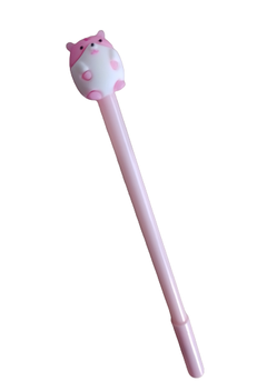 Bolígrafo Lapicera Hamster Rosado