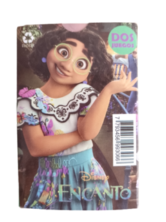 Cartas Naipes Encanto - 2 Juegos en 1 Baraja Española y Memotest - (MAYORISTA) en internet