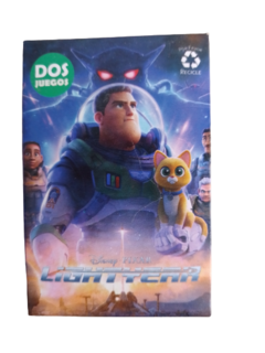 Cartas Naipes Buzz Lightyear - 2 Juegos en 1 Baraja Española y Memotest - (MAYORISTA) - comprar online